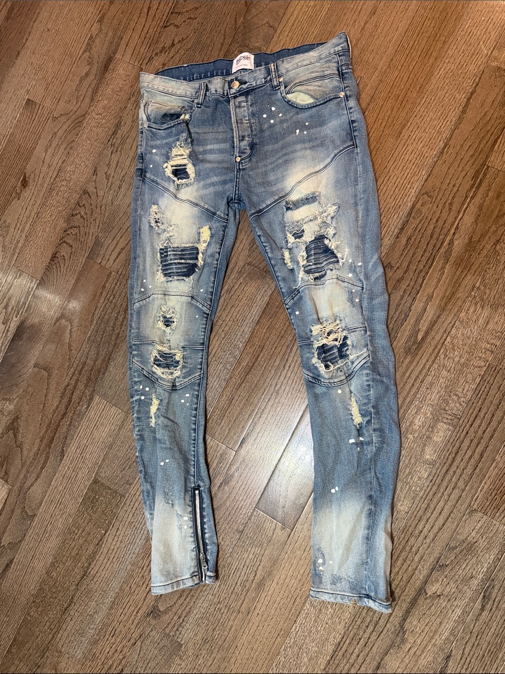 Mac Keen Market Distressed Vintage Jeans MacKeen size 36x32 Like new